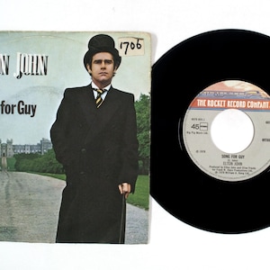 Elton John – Song For Guy / Lovesick 7" Vinyl VG+/VG