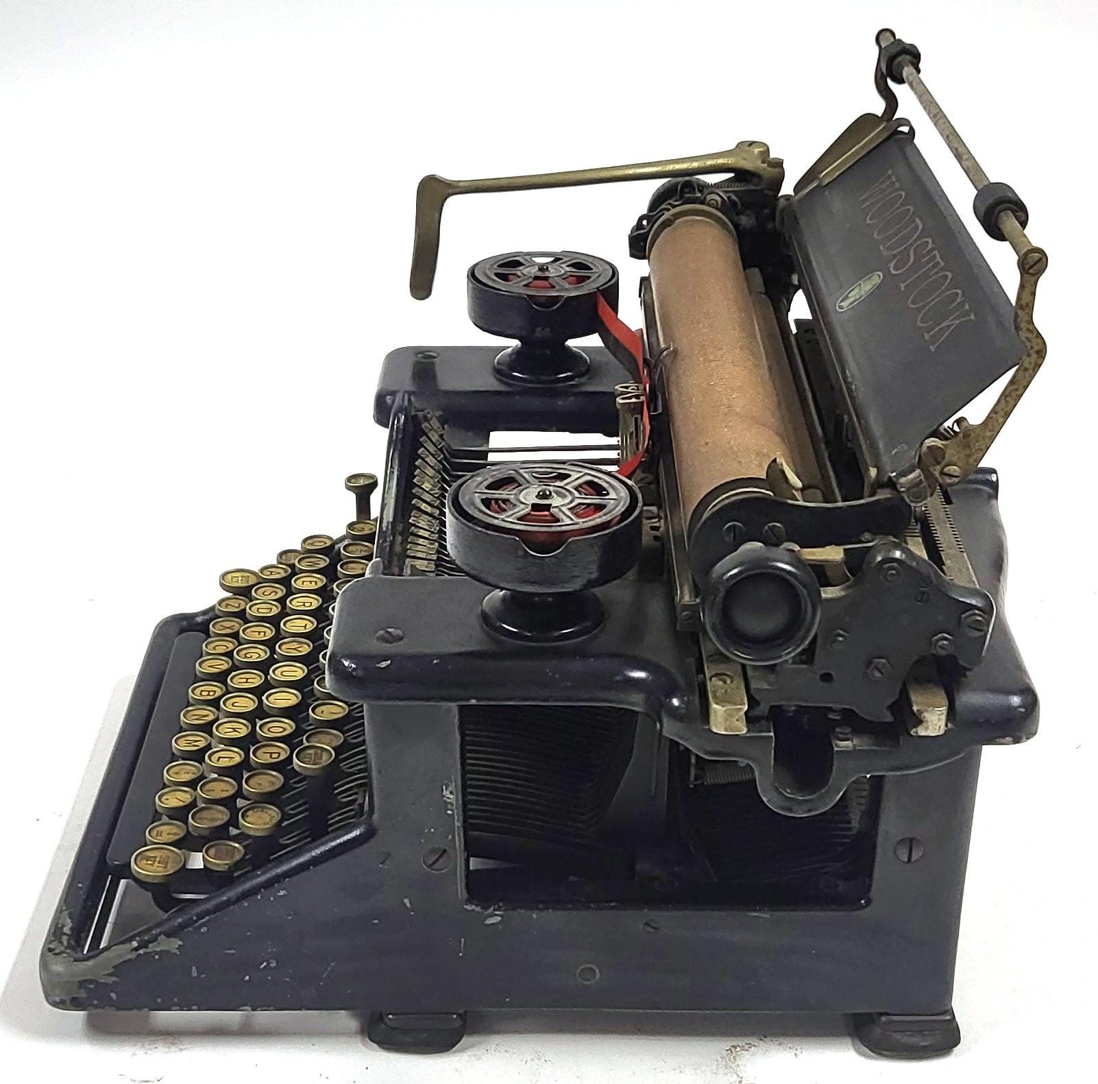 ヴィンテージ アンティーク 1931 ウッドストック 5N タイプライター