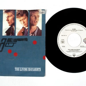 a-ha – The Living Daylights 7&quot; Vinyl NM/VG