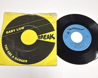 Gary Low – You Are a Danger – 7" Vinyl – 1983 – VG+