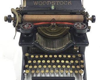 ヴィンテージ アンティーク 1931 ウッドストック 5N タイプライター