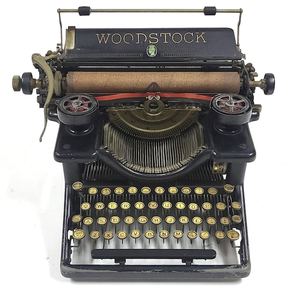 ヴィンテージ アンティーク 1931 ウッドストック 5N タイプライター