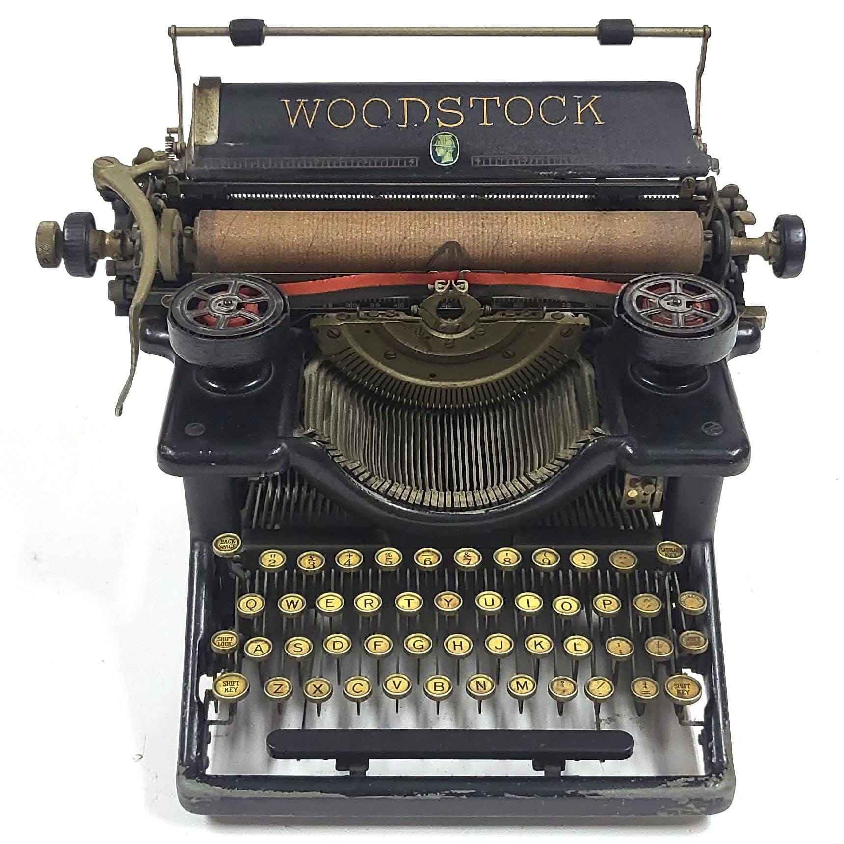 ヴィンテージ アンティーク 1931 ウッドストック 5N タイプライター