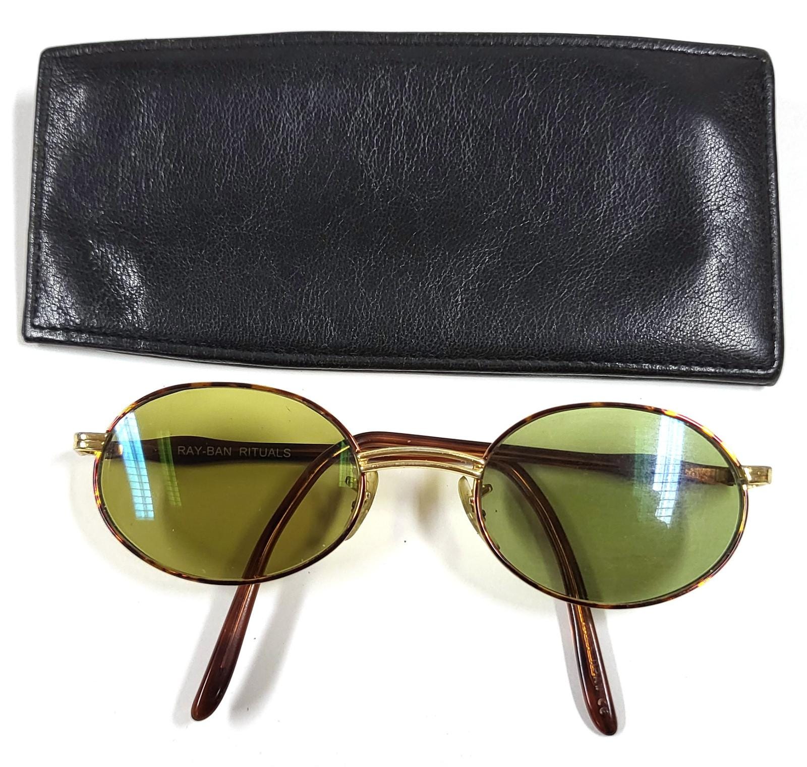 Vintage Ray-ban B&L Rituals W2543 Sunglasses – Gold Bar – Havana