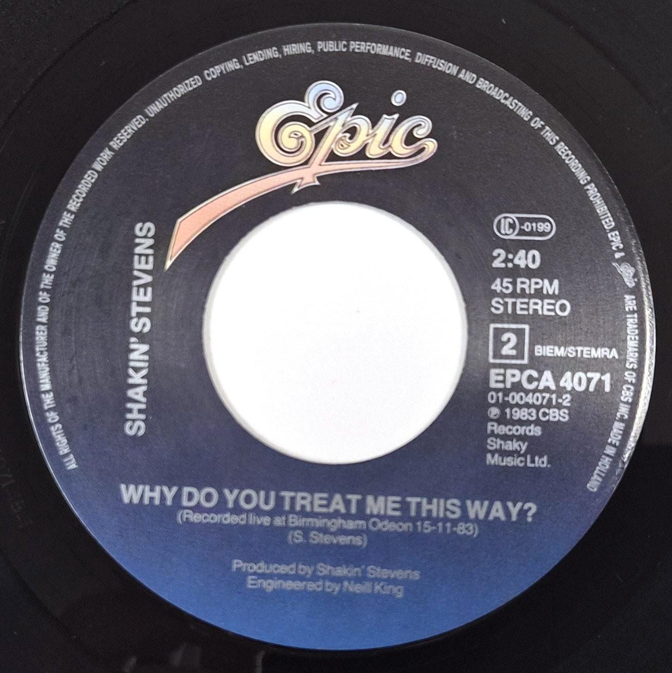 Buy Shakin' Stevens & Bonnie Tyler – A Rockin' Good Way – 7