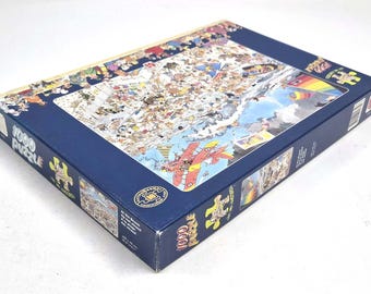 1999 Jan Van Haasteren 1652 – at the Beach – 1000 Pcs Vintage