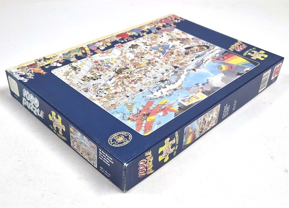 1999 Jan Van Haasteren 1652 – at the Beach – 1000 Pcs Vintage