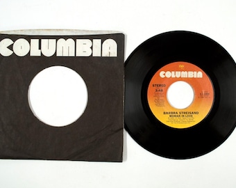 Barbra Streisand – Woman In Love / Run Wild – 7" Vinyl – 1980 – VG+