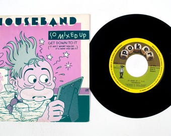 Houseband – So Mixed Up / Get Down To It 7" Vinyl VG+/VG AT683
