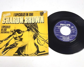 Sharon Brown – I Specialize In Love 7" Vinyl NM BF599