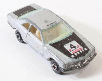 Vintage Yatming Mercedes-Benz 500SEC Diecast Leksaksbil – Metall – Modell 1087