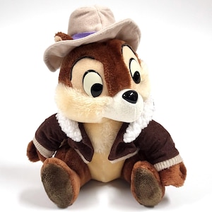 Vintage Euro Disney Chip n Dale Rescue Rangers Chipmunk 11" Plush