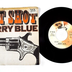 Barry Blue – Hot Shot / Hobo Man 7&quot; Vinyl VG+/VG