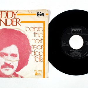 Freddy Fender – Before The Next Teardrop Falls 7" Vinyl NM/VG