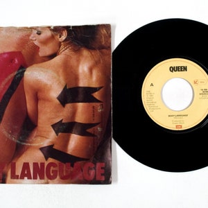 Queen – Body Language / Life Is Real 7&quot; Vinyl NM/G