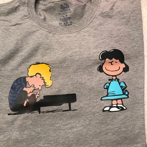 Charlie Brown: Lucy and Schroeder Shirt - Adult