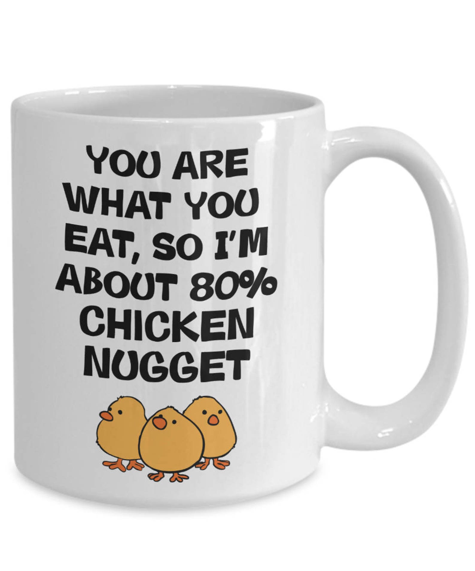 Chicken Nuggets Mug Funny Gag Gift for Chicken Nugget Lovers Etsy