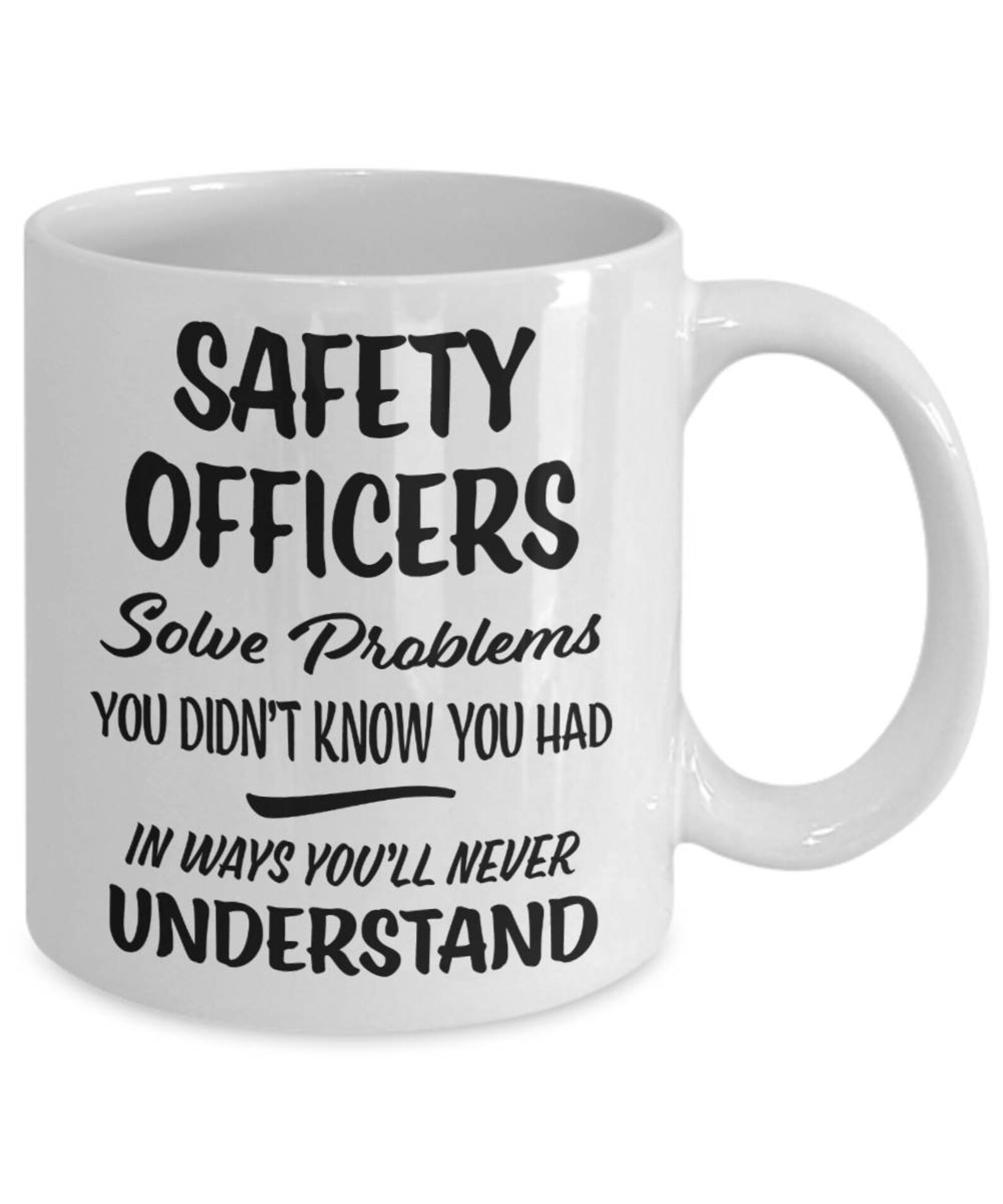 Safety Officer Mug Safety Officer Gift Funny Gift Gag Etsy