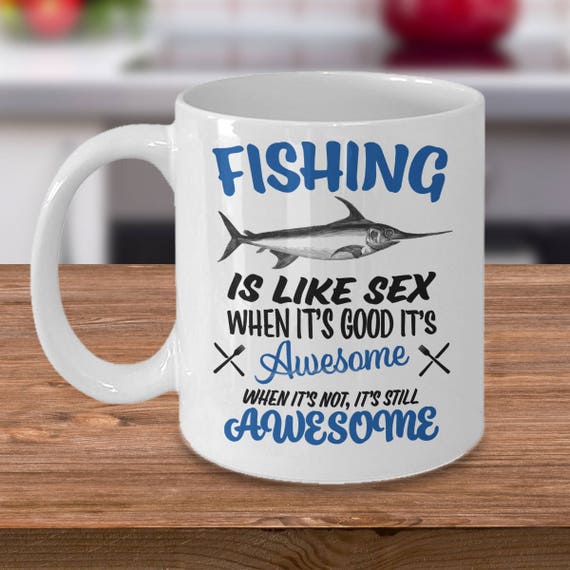 Fishing Mug Fishing Gift Ideas Fly Fishing Coffee Cup Etsy