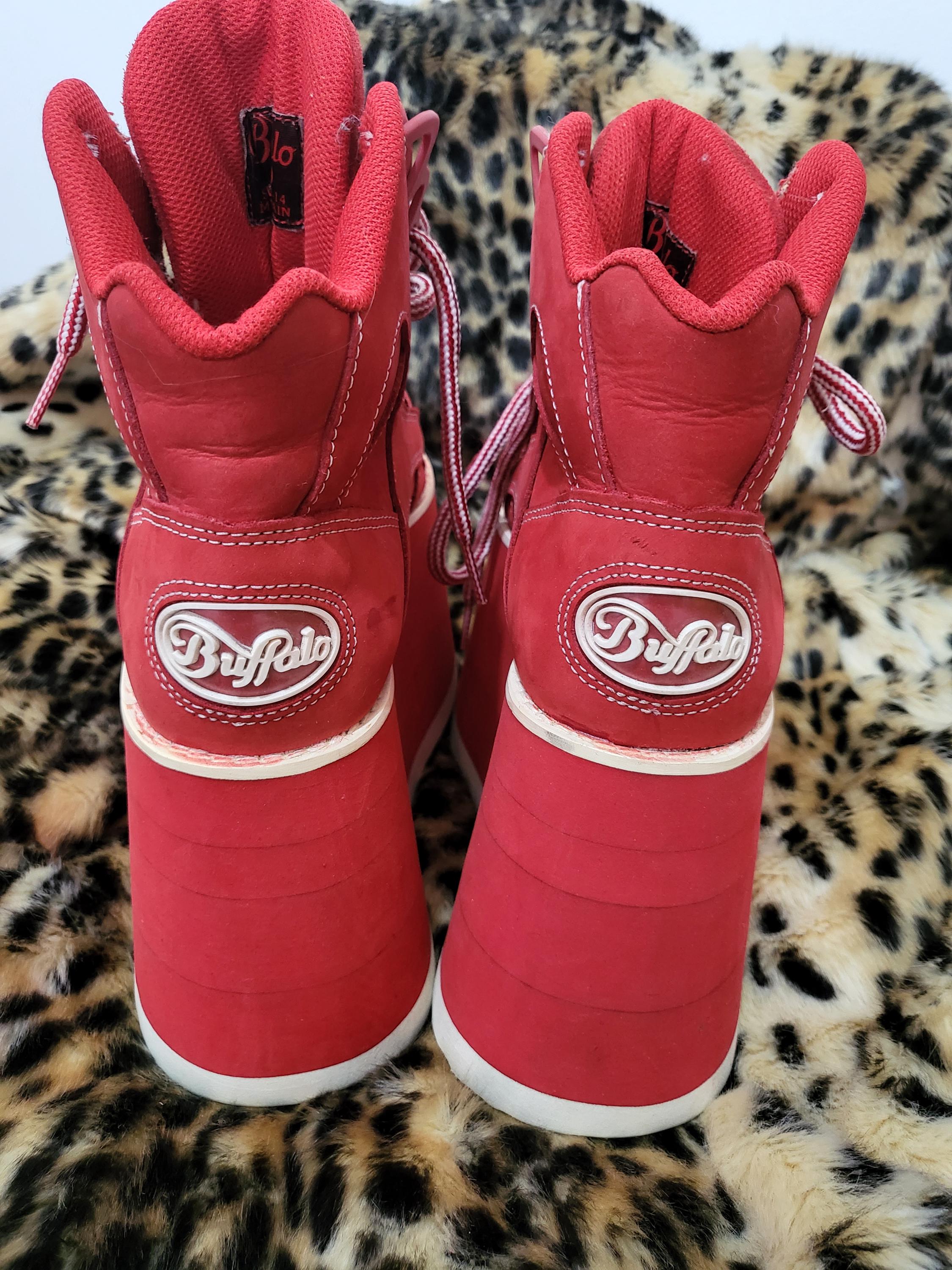 90s buffalo platform boots