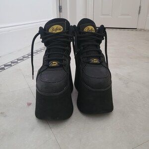 EUR39 8.5US BUFFALO T2417-73 Platform Boots, 1998 Year EUR39 8.5US BUFFALO T2417-73 Platform Boots, 1998 Year