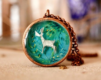Items Similar To Japanese Jewelry Horse Necklace Horse