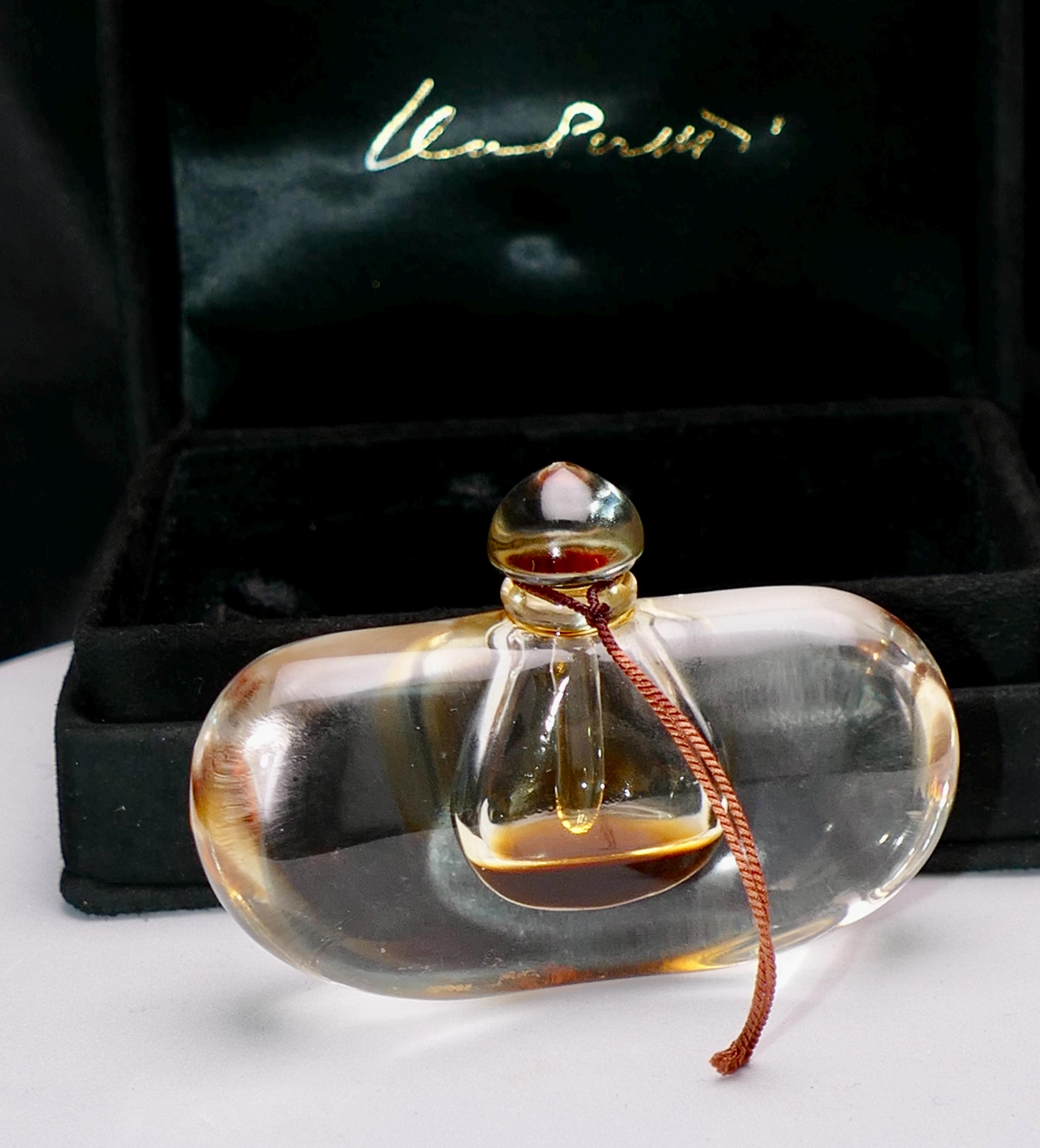 Tiffany♥perfume bottle Elsa Peretti for Tiffany and Co Rock Crystal Perfume Bottle