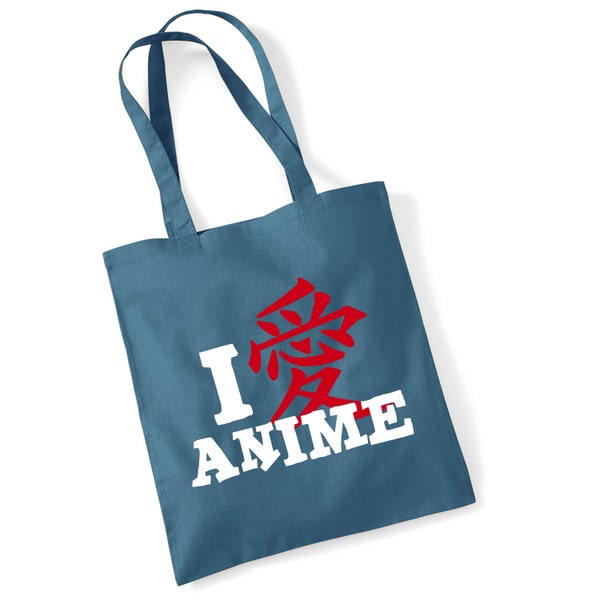 I Love Anime - Tote Bag