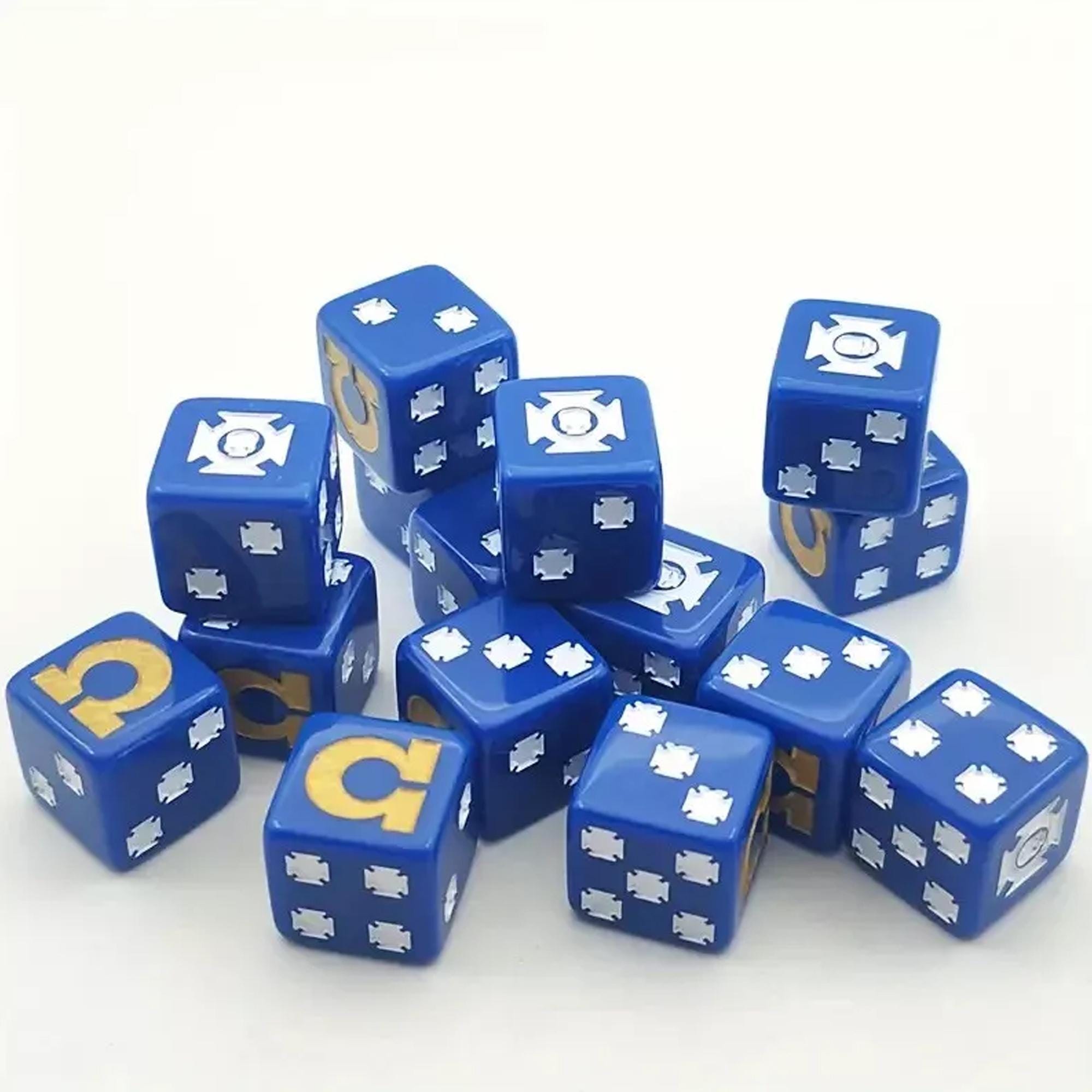 Ultra Dice - Blue Marines - D6 - 10x - Etsy