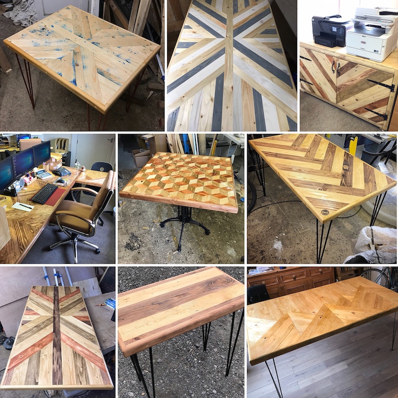 Reclaimed Wood Custom Made Furniture Hand Made To Your Etsy