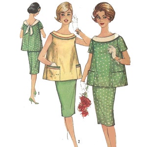 May include: Three vintage sewing patterns for dresses. The patterns are for a sleeveless dress with a scoop neck, a short-sleeved dress with a scoop neck, and a short-sleeved dress with a scoop neck and a polka dot print. The patterns are all in green and yellow.