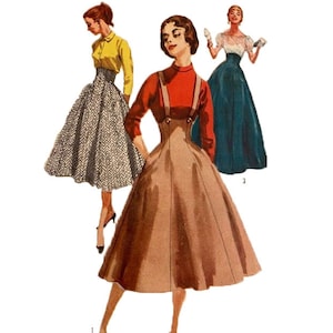 High waisted clearance skirt with braces