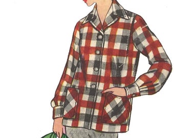 pendleton 49er jacket pattern