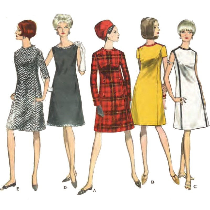 1960s Vintage Shift Dresses - Etsy