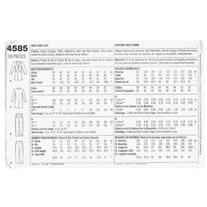 PDF - 1940s Men's Zoot Suit Pattern 38”-44”(96cm-112cm) - Print Shop A0 ...