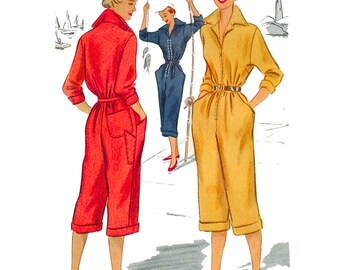 50年代～　ヴィンテージ　ジャンプスーツ il_340x270.7132722038_th7f.jpg