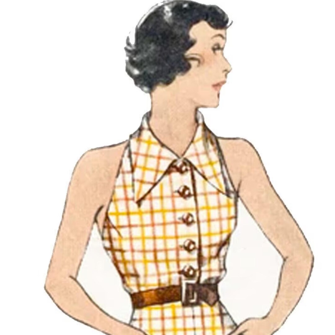 1930s Three Piece Sports Sewing Pattern, Bust 32
