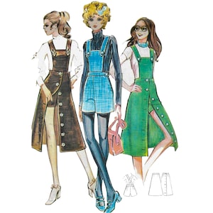 1970s Sewing Pattern: “Hot Pants” & Skirt - Multi-sizes