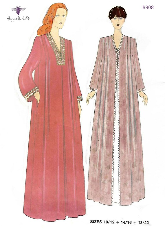 kaftan style dressing gowns uk