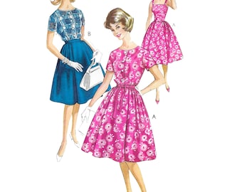 Vintage 1960er Jahre Muster – Sommer- oder Partykleid, Jacke, Bluse & Rock - BREITE 96,5 cm