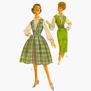 slim fit dress slacks Green 1970s The Queen's Gambit Bow A-Line Dress main image 0