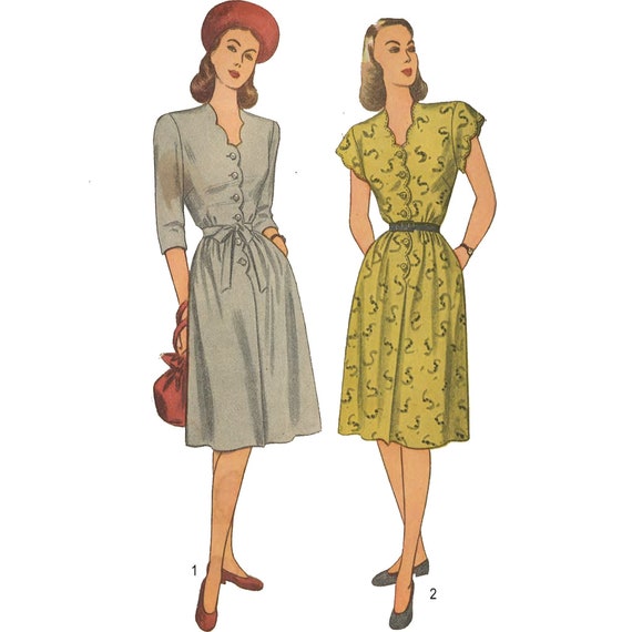 30+ Designs 1140S Tea Dress Sewing Pattern