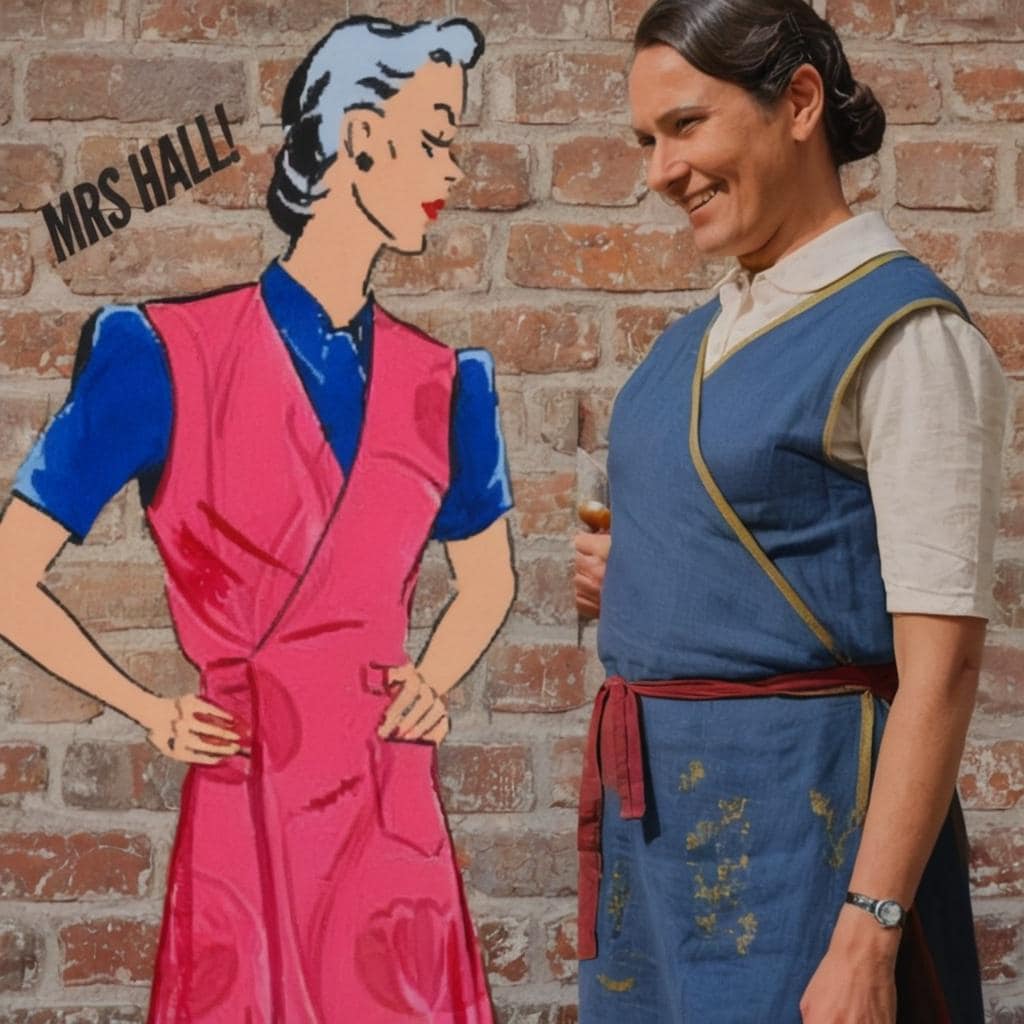 Wrap Around Pinafore Apron Pattern - Etsy