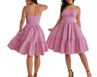 Vintage 1950s Sewing Pattern: Marilyn Monroe Style Bombshell Dress, &#39;Easy to Sew&#39; Bust 33&quot;-41&quot; (84cm-104cm)