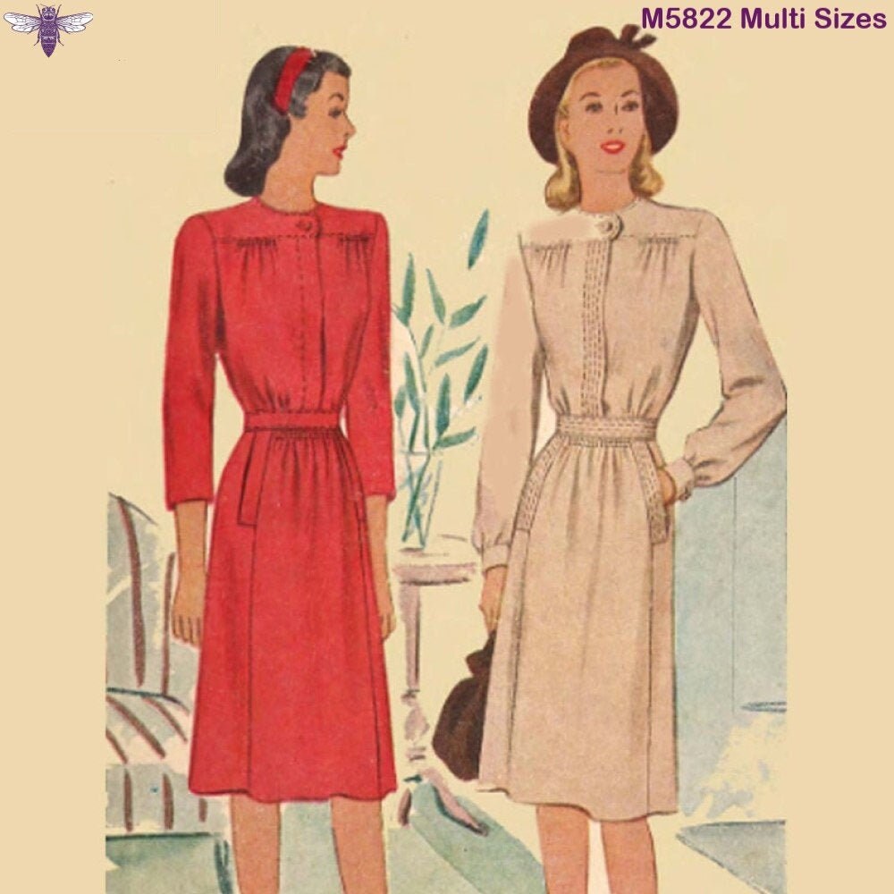 Vintage 1950/'s Sewing Pattern: Men/'s Boxer Shorts Waist 30 PDF - Instantly Print at Home 76.2 cm