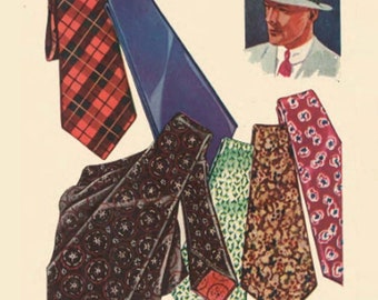 1930's mens ties