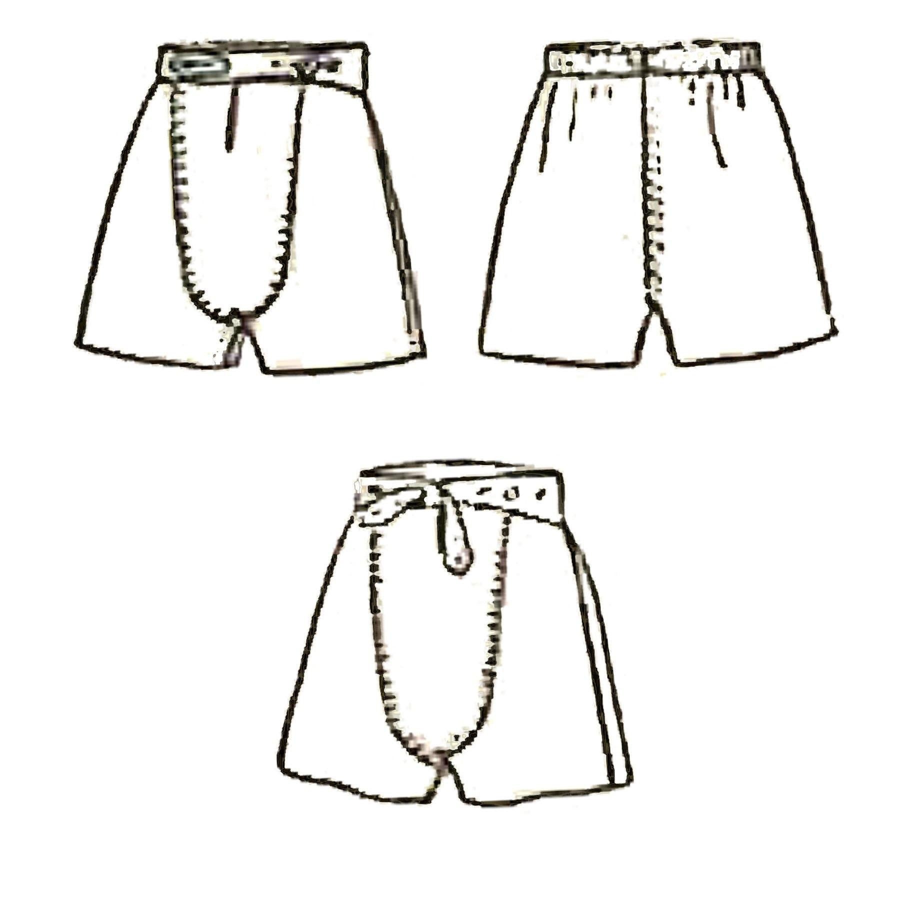 Vintage 1940's Sewing Pattern Men's Jockey Shorts Etsy