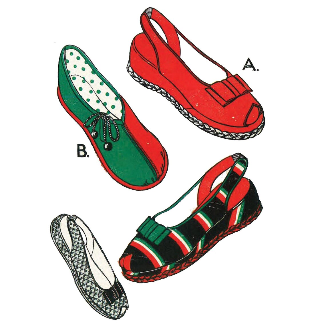 PDF Reproduction Vintage 1940's Sewing Pattern : - Etsy