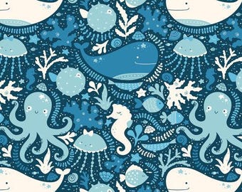 octopus crib bedding