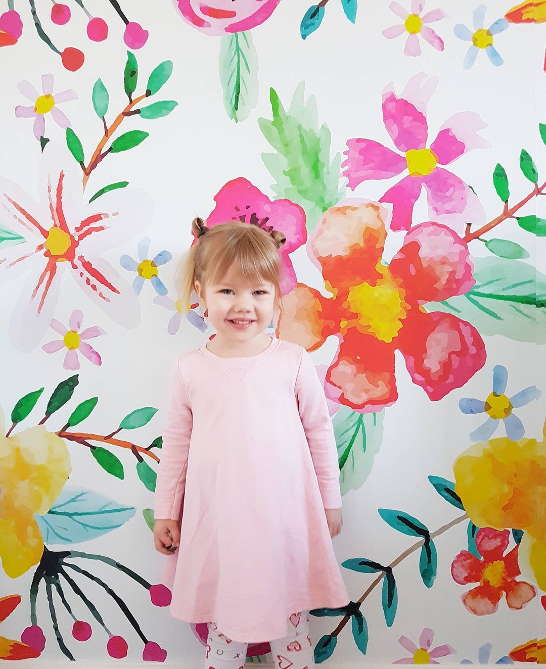 Peel & Stick Removable Wallpaper – Happy Sewing & Knitting Pattern, 24in X 108in Roll | Repositionable, No Mess